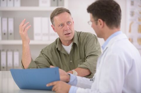 Adesea, pacientul află despre prezența prostatitei cronice numai în timpul unei vizite la medic.